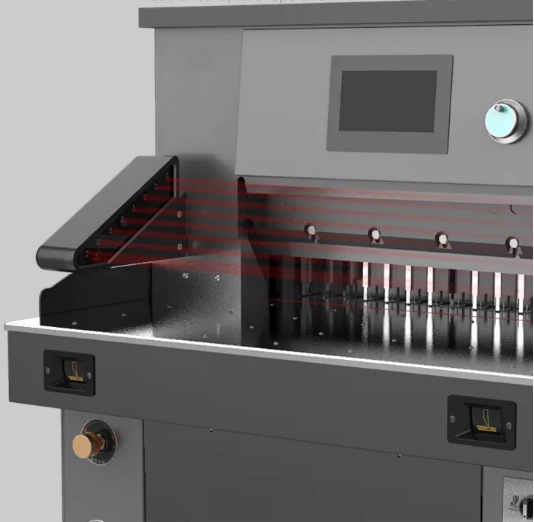 دستگاه برش کاغذ هیدرولیک با کنترل برنامه ریز کامپیوتری و فرکانس متغیر H5010L 2