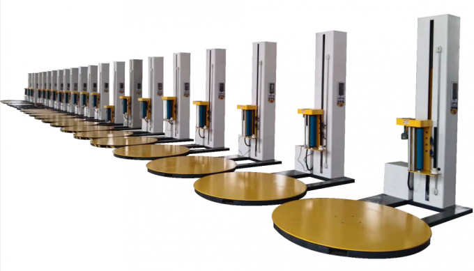 دستگاه بسته بندی فیلم کششی پالت اتوماتیک برقی BL1650P برای مواد غذایی، نوشیدنی، منسوجات، کالا، مواد شیمیایی و پوشاک 2