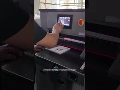 دستگاه برش کاغذ هیدرولیک صفحه لمسی H498T