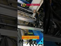 دستگاه لمینت فیلم PET حرارتی چسب پایه آب سری GL دو کاره