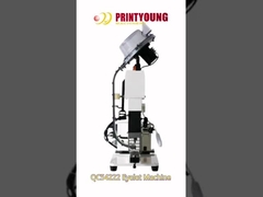 QC54222 ماشین ساخت نیمه اتوماتیک کفش دکمه سوراخ چشم فشار فشار