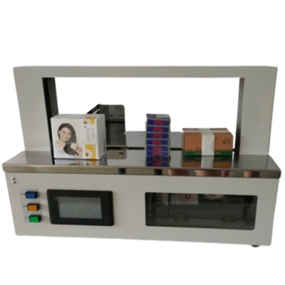 OPP Paper Belt Auto Bundle Packing Machine Electric Driven Type 220V