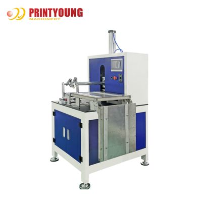 Paper Round D Type Half Round Box Gluing Backing Machine