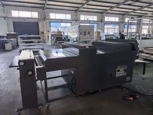 PRY-900 Automatic Water Base Varnishing Spot UV IR Coating Machine Electric Manufacturing Plant Provided 6 KW UV Lamp 1 Pc 220 V