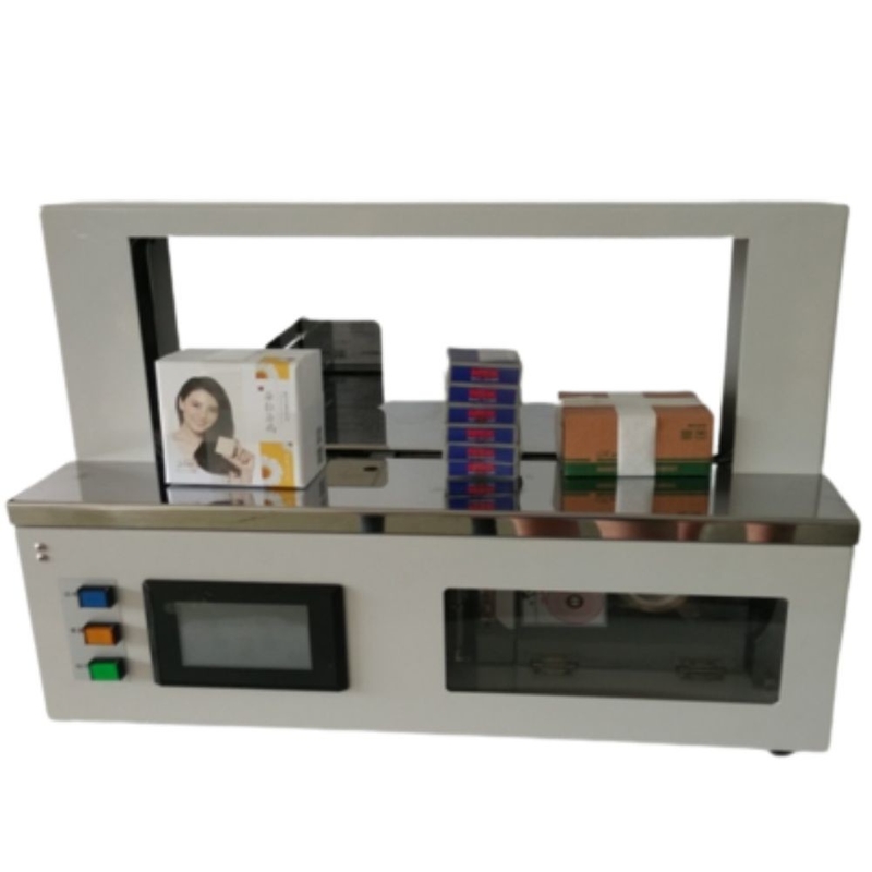 OPP Paper Belt Auto Bundle Packing Machine Electric Driven Type 220V