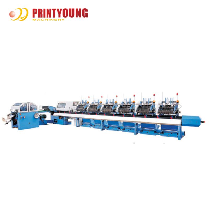 PRY-8D Gathering and Book Saddle Stitching and Trimming Machine