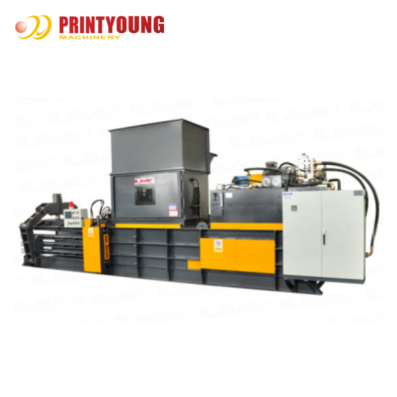JPW100QT-DZ Horizontal Full Automatic Continuous Waste Paper Recycling Press Baler